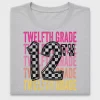 Twelfth Grade Checker DTF Transfer