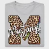 Leopard Mustangs DTF Transfer