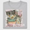 Vintage Floral Teacup DTF Transfer