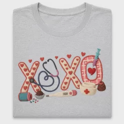 Valentine Nurse XOXO DTF Transfer