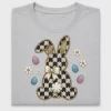 Easter Bunny Checkered DTF Transfer
