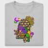 Mardi Gras Mississippi Map DTF Transfer