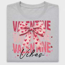 Valentine Bow Coquette DTF Transfer