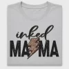 Inked Mama Leopard Lightning DTF Transfer