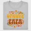 Retro Groovy Papa DTF Transfer
