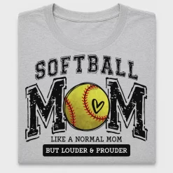 Softball Mom DTF Transfer Design