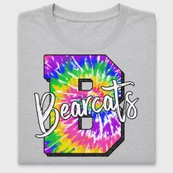 Tie Dye Wildcats DTF Transfer
