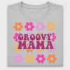 Groovy Mama Flower DTF Transfer