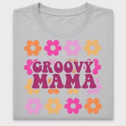 Groovy Mama Flower DTF Transfer