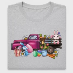 Easter Bunny Truck DTF Transfer