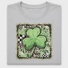 Retro Shamrock DTF Transfer with Glitter