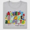 Accept Autism Awareness DTF Transfer