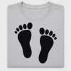 Baby Footprint Silhouette DTF Transfer