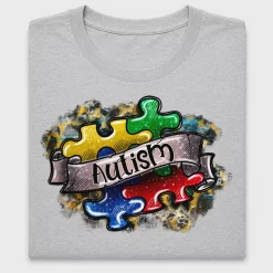 Autism Awareness Puzzle Piece DTF Transfer