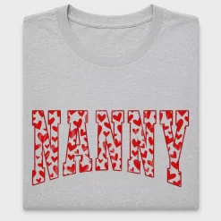 Nanny Hearts DTF Transfer