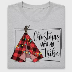 Christmas with My Tribe DTF Transfer