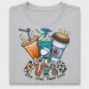 Nurse Coffee Scrubs Rubber Gloves DTF Transfer