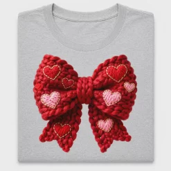 Coquette Bow Hearts DTF Transfer