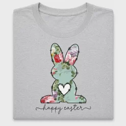 Floral Easter Bunny DTF Transfer