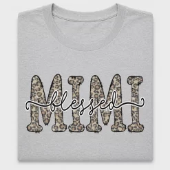 Leopard Blessed Mimi DTF Transfer