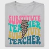 Retro Substitute Teacher DTF Transfer