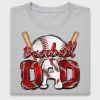 Baseball Dad DTF Transfer