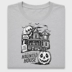 Spooky Haunted House DTF Transfer