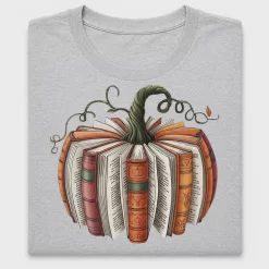 Retro Pumpkin Book DTF Transfer
