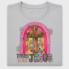 There Jesus DTF Transfer