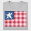 Patriotic Flag Star DTF Transfer