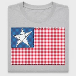 Patriotic Flag Star DTF Transfer