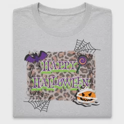 Halloween Leopard Pumpkin DTF Transfer