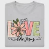 Love Like Jesus Floral DTF Transfer