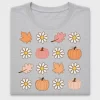 Fall Pumpkin Daisy DTF Transfer