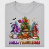 Hallothanksmas Gnome DTF Transfer