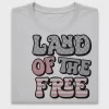 Retro Land Of The Free DTF Transfer