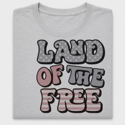 Retro Land Of The Free DTF Transfer