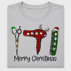 Christmas Hairdresser DTF Transfer
