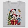 Retro Christmas Mouse Couple DTF Transfer
