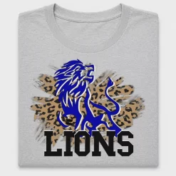 Lions Mascot DTF Transfer