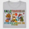 Hallothanksmas Coffee DTF Transfer
