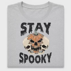 Stay Spooky Pumpkin Skull DTF Transfer