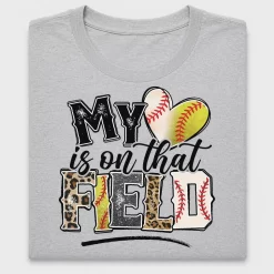 My Heart Is On That Field DTF Transfer