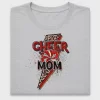 Retro Cheer Mom Lightning Bolt DTF Transfer