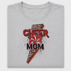 Retro Cheer Mom Lightning Bolt DTF Transfer