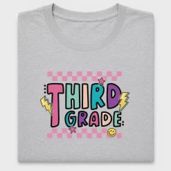Third Grade Retro DTF Transfer