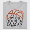 Basketball Snacks Humor DTF Transfer