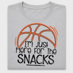 Basketball Snacks Humor DTF Transfer