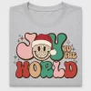 Retro Leopard Smiley Christmas DTF Transfer