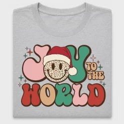 Retro Leopard Smiley Christmas DTF Transfer